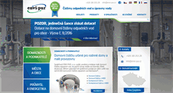 Desktop Screenshot of envi-pur.cz
